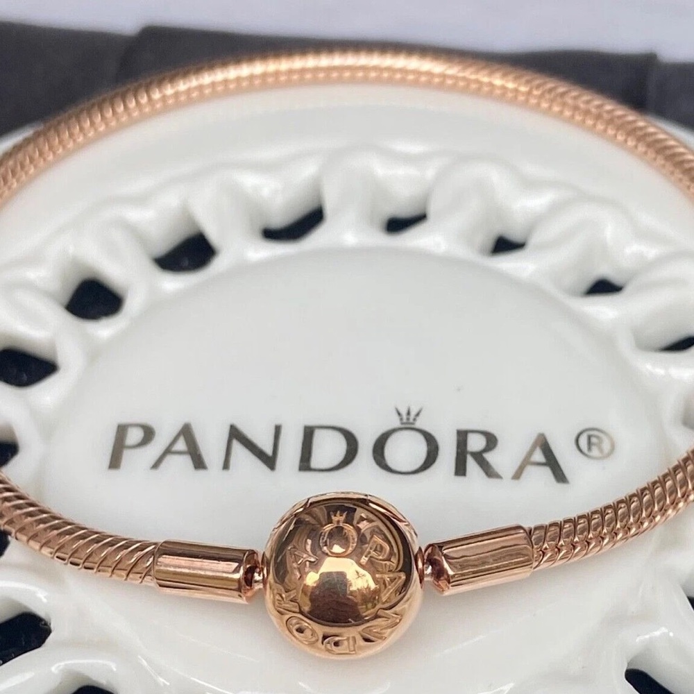 Authentic Pandora MOMENTS Snake Chain Bracelet